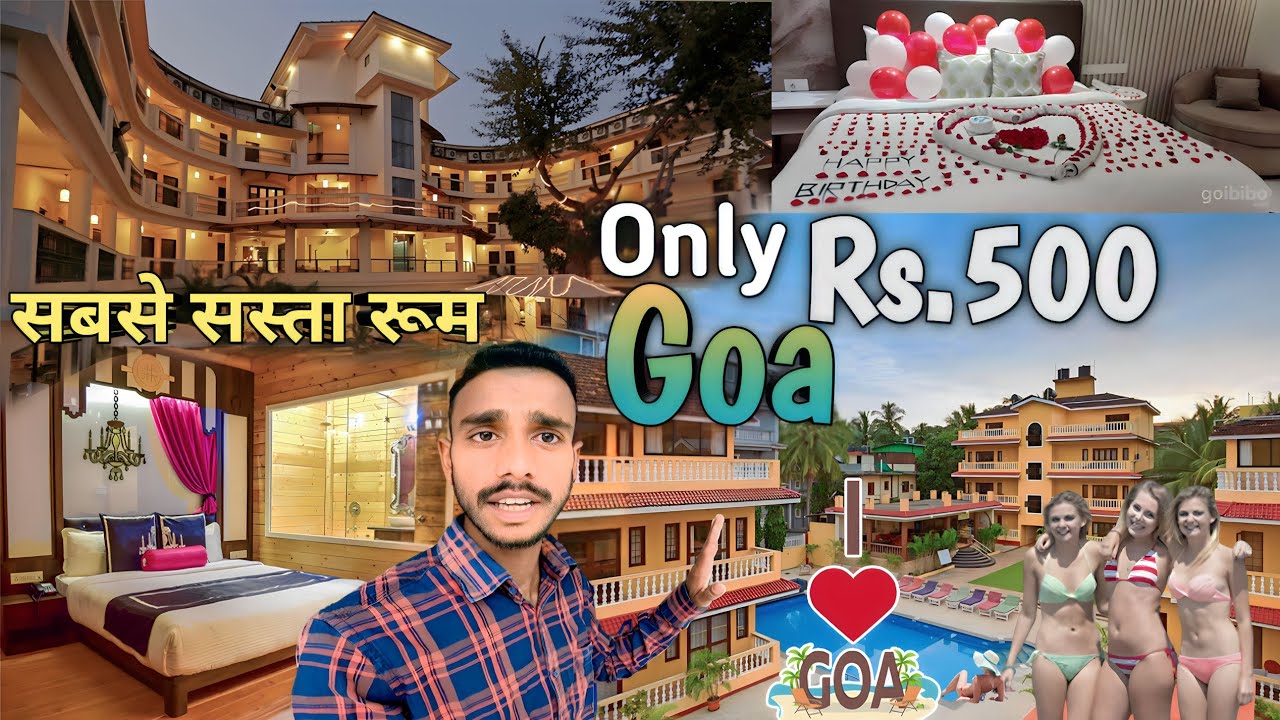 Goa Baga Beach Goa Room Booking #Goa Vlogs Crystal Holiday Homes, Baga Calangute, Goa travel vlog