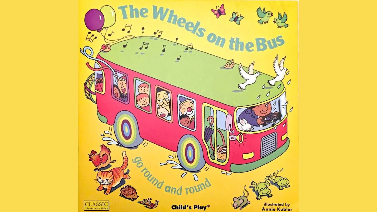 The Wheels on the Bus | Classic Nursery Rhyme & Storytime Fun | Edu Kids 🚌🎶👶