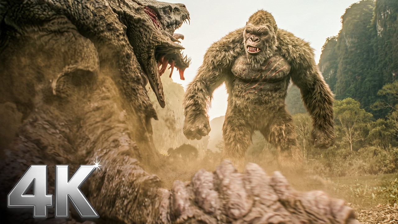 The Sea Titan Pushes Kong to His Limit | Monarch: Legacy of Monsters Season 2 | CLIP 💥 4K