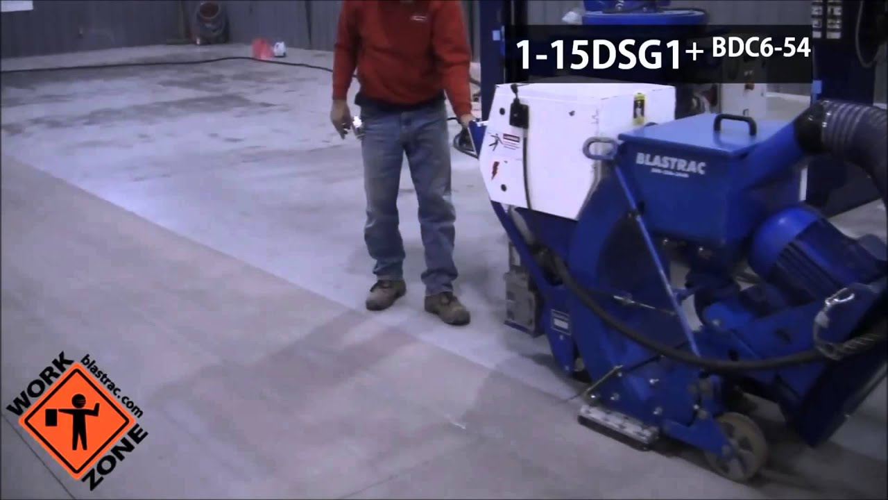 Blastrac 1 15DS Shot Blaster