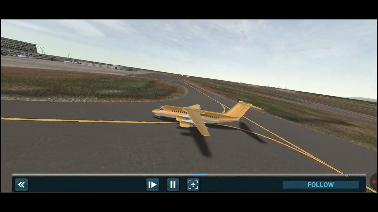 Flight Dedalo Fly BAE SYSTEMS 146        FULL LANDING Rarotongna     🛬    Brisbane
