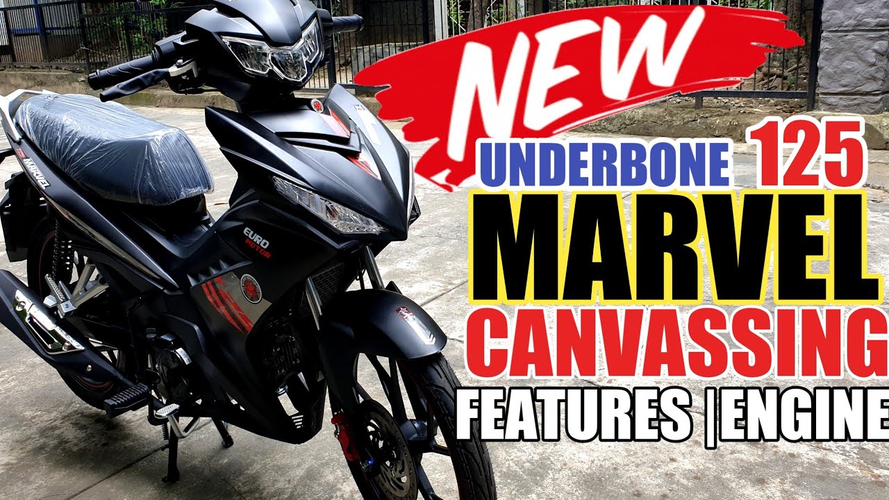 NEW MARVEL 125 UNDERBONE NG EURO FEATURES AND SPECS MAGKANO