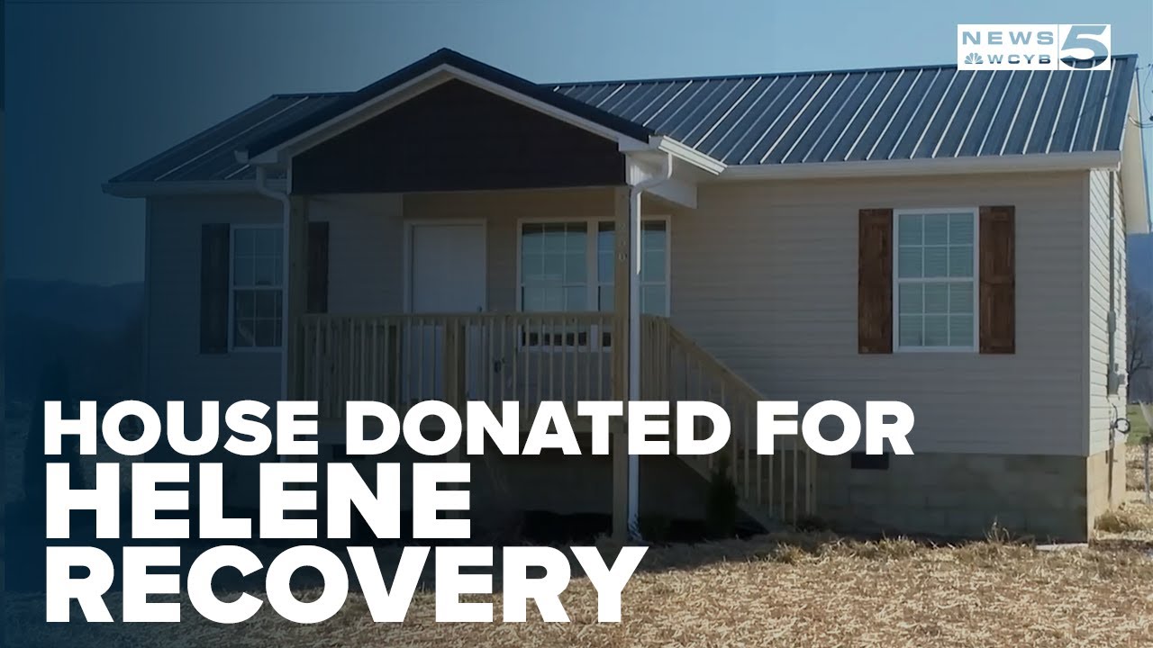 ASP builds Helene victims new house, ECU makes $1M donation to ASP to help with Helene relief
