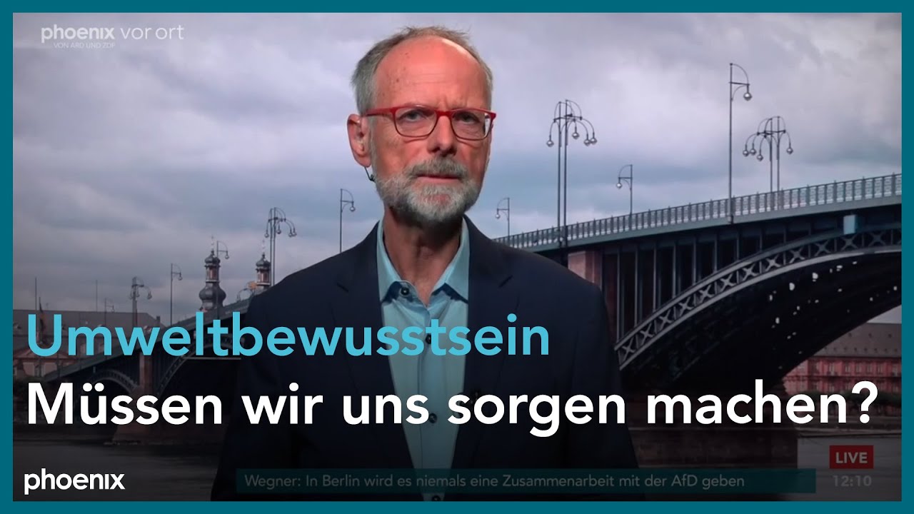 Werner Eckert zum Umweltbewusstsein in Deutschland am 03.08.23