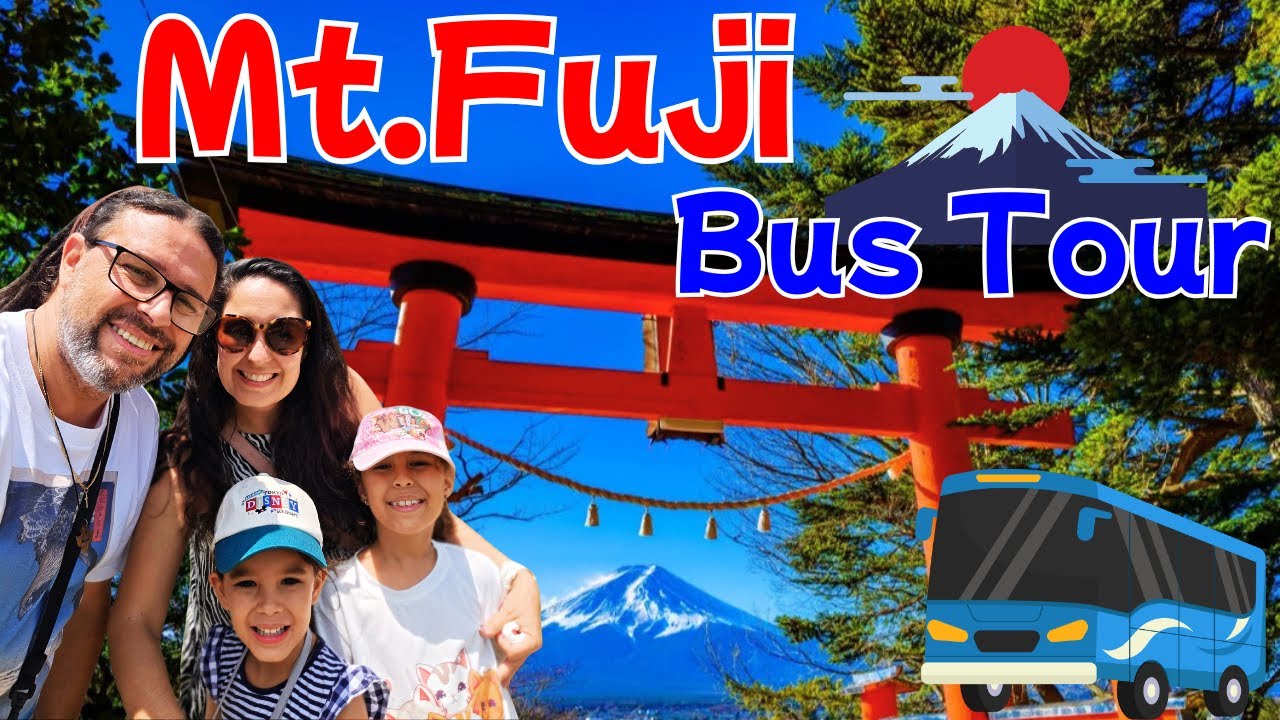 Unreal Mt Fuji Bus Tour 🇯🇵 Full-Day Family Adventure!