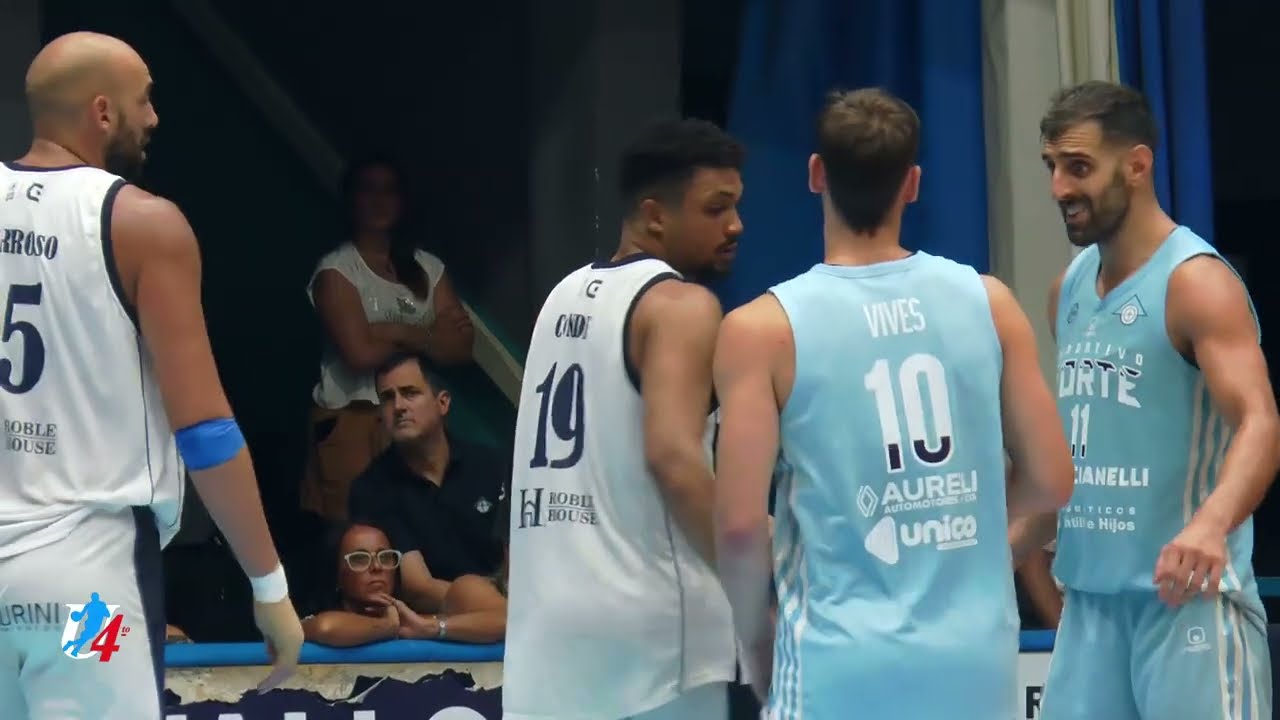 DEP. NORTE VS GIMNASIA LP LIGA ARGENTINA DE BASQUET