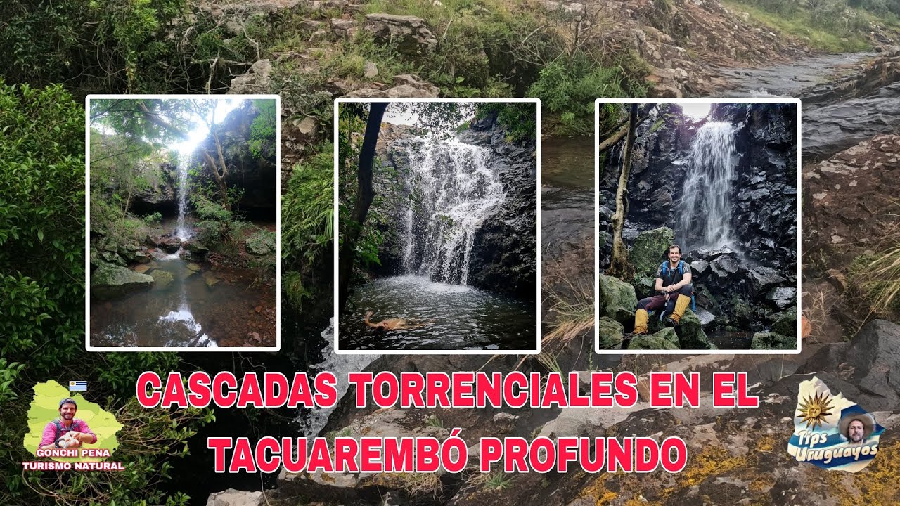 Cascadas torrenciales en el Tacuarembó profundo junto a @tipsuruguayos