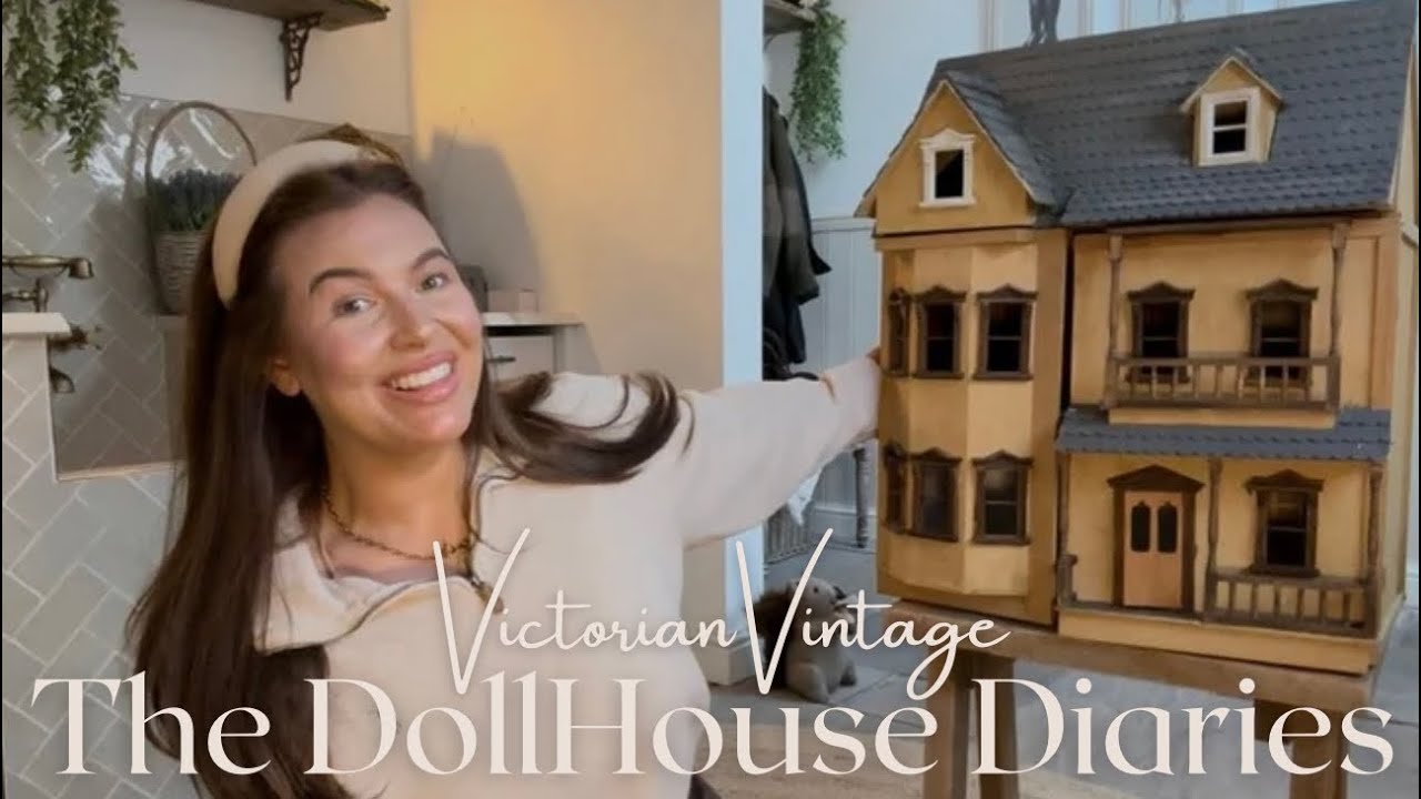 The DollHouse Diaries ~ Ep1 Empty House Tour, Plans  & Painting the Exterior | Suzy Darling 