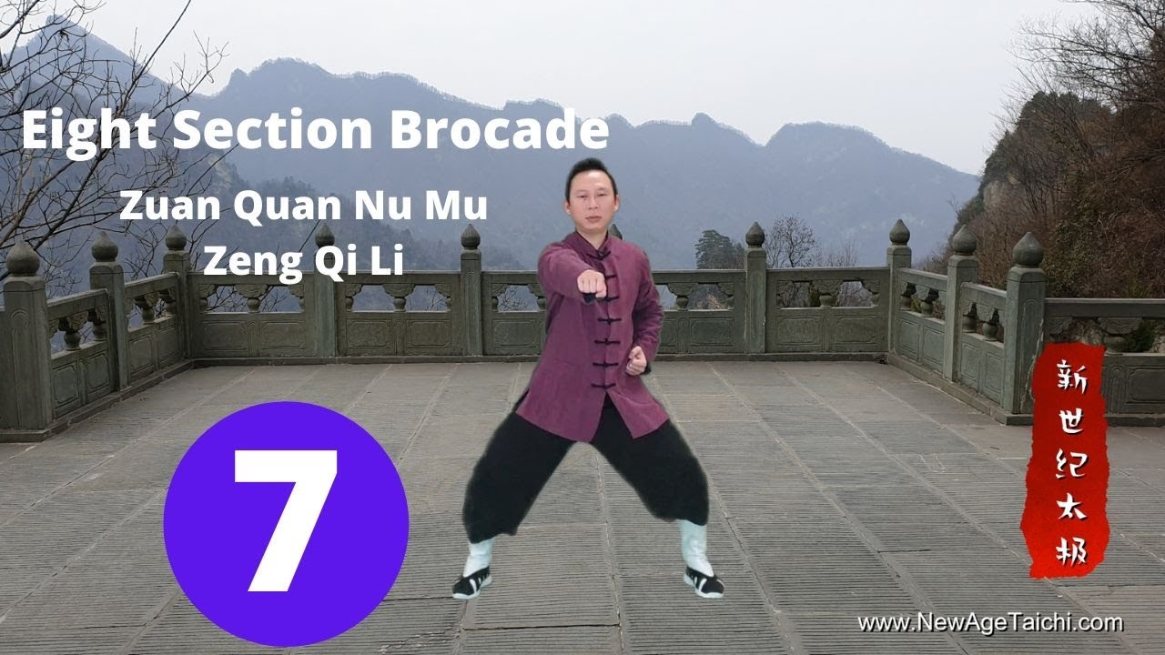 Ba Duan Jin 07 (Eight Section Brocade): Zan Quan Nu Mu Zeng Li Qi