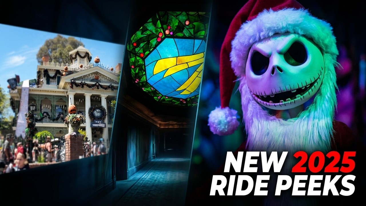 [4K] Haunted Mansion Holiday 2025 - First Look | Disneyland POV