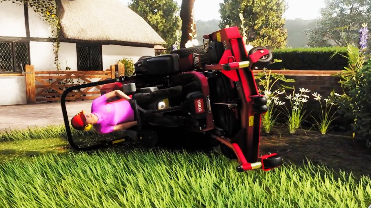 I started a lawnmowing business that ruins gardens