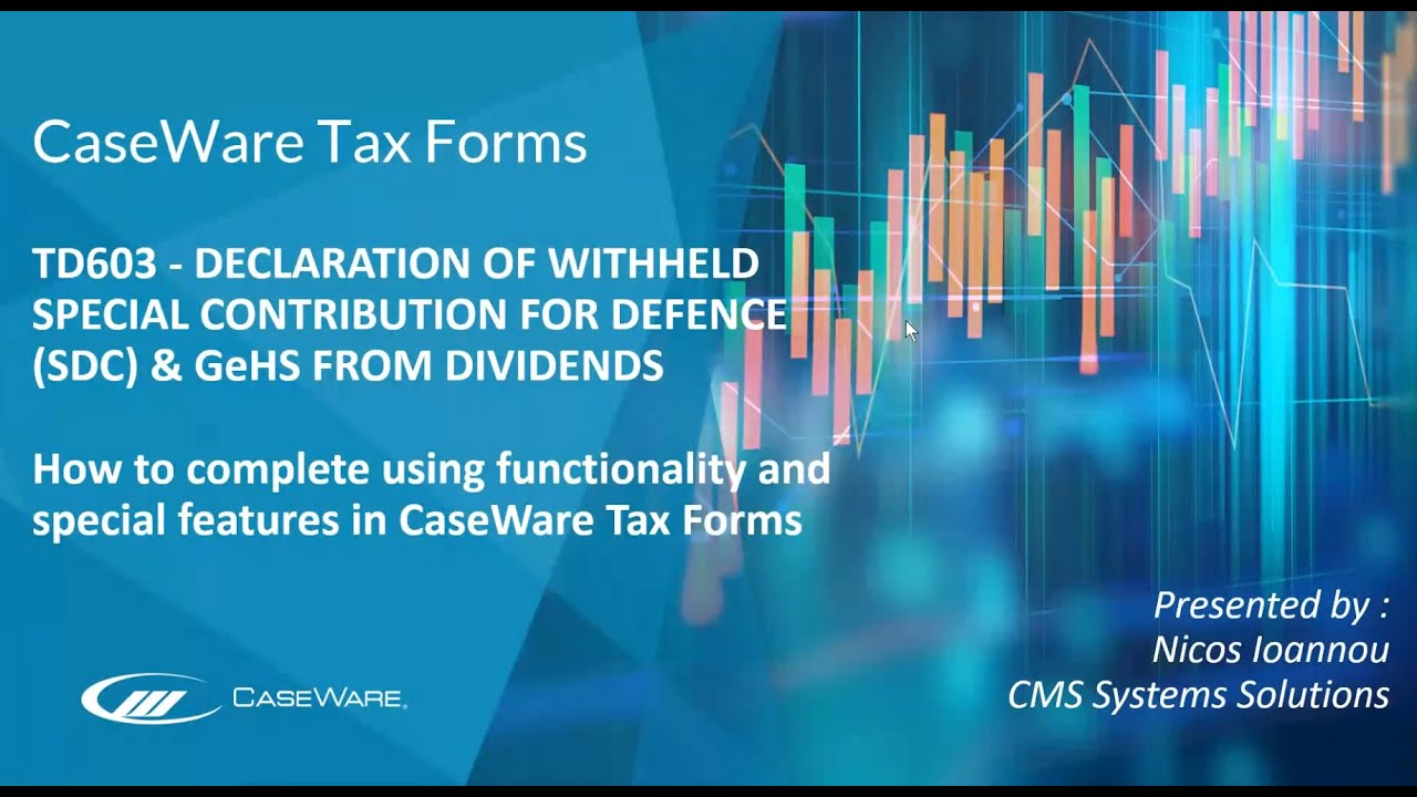 TAXFORMS WEBINAR - Completing the TD603