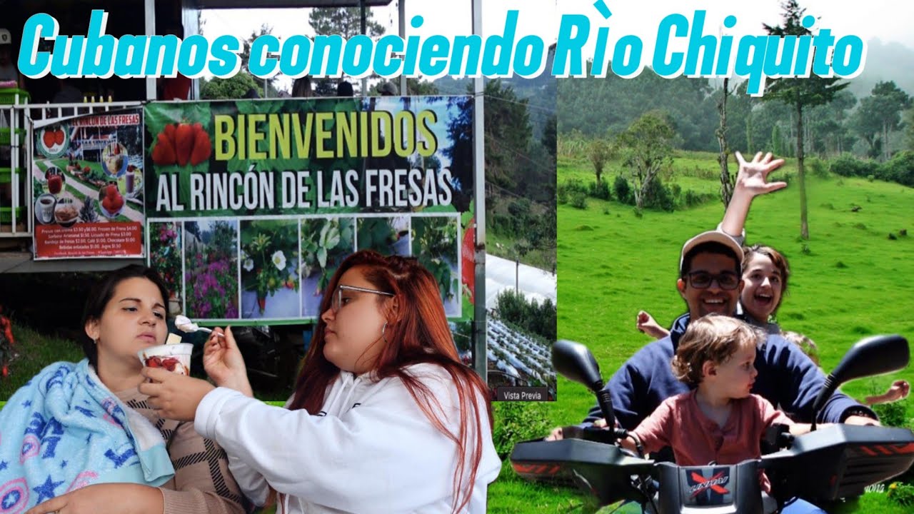 CUBANOS POR RIO CHIQUITO EL SALVADOR ¡ ASI LO VIVIMOS!