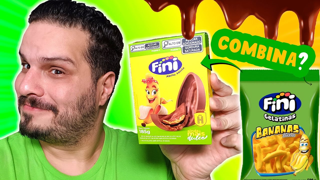 VEJA ESTE VÍDEO ANTES DE COMPRAR ESTE OVO DE PÁSCOA - OVO FINI BANANINHA