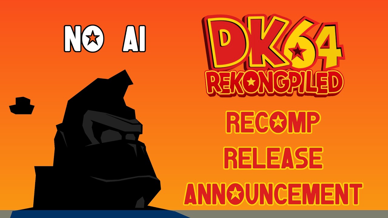 DK64 RECOMP RELEASE ANNOUNCEMENT
