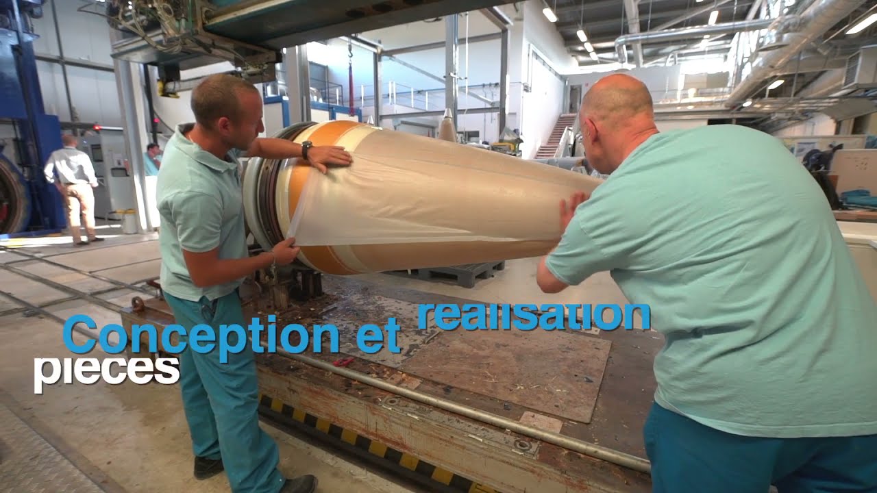 Focus division Rad&ocirc;mes Composites de l'Atelier industriel de l'a&eacute;ronautique (AIA) de Cuers-Pierrefeu