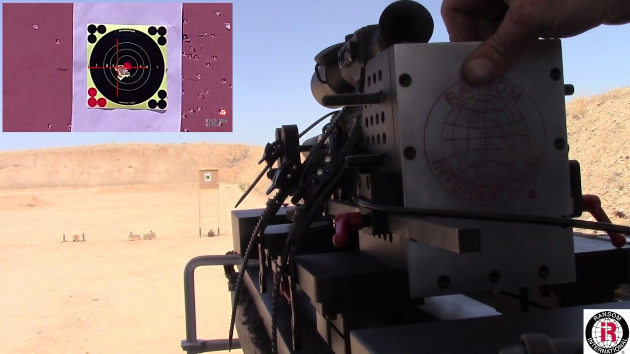 Ransom International BC Test of a SiG 300 BLK - Tested and Recorded with the ATN X-Sight II HD