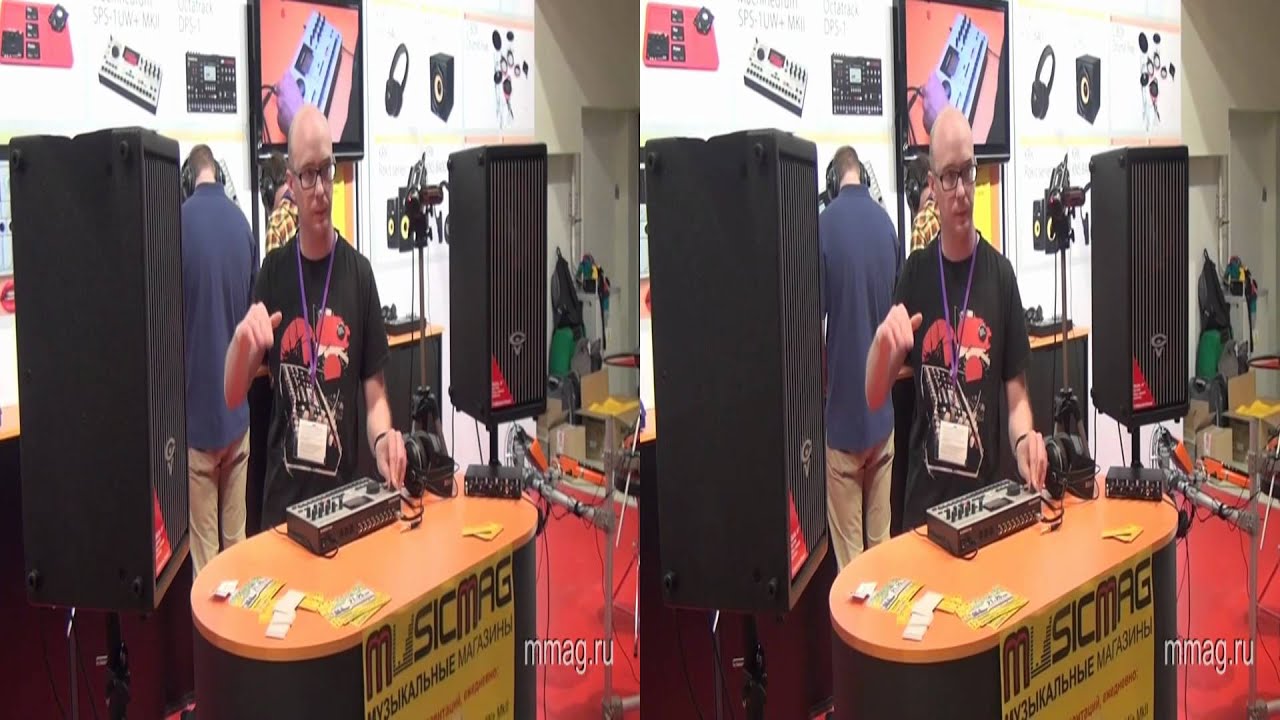 mmag.ru: Elektron Machinedrum and Nord Stage 2 demo session 3d video
