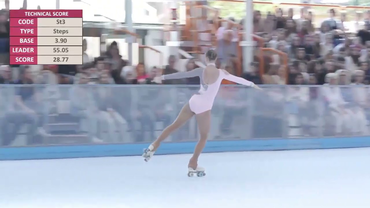 QUINTY VAN LARE (NED) - World Cup 2025 - 3º place, junior ladies (long program)
