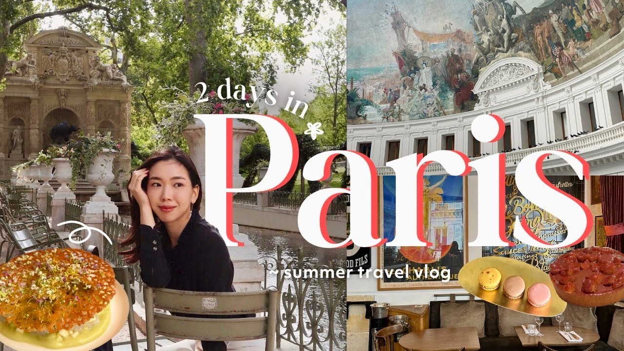 2 DAYS IN PARIS 🇫🇷 travel vlog | hidden gems, museums, food, aesthetic photo spots + more!