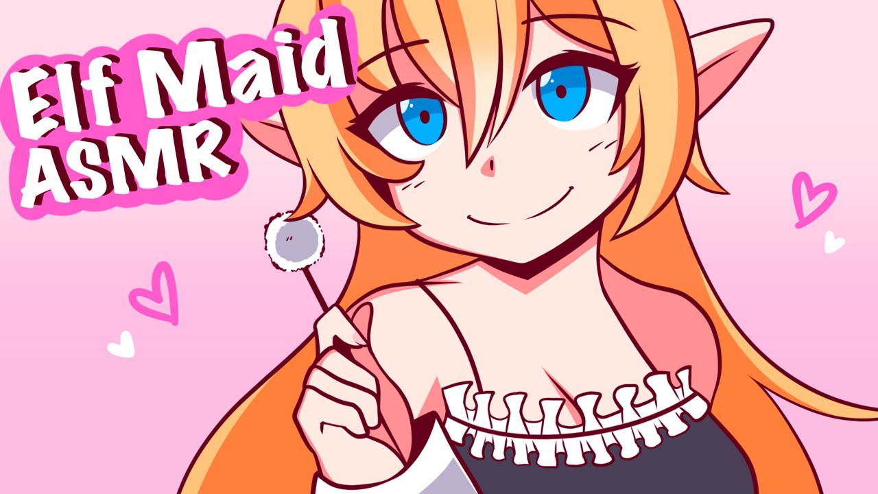 Sweet Elf Maid Cleans Your Ears After A Long Day ♥ | ASMR Roleplay F4A (sounds for sleep & relaxing)