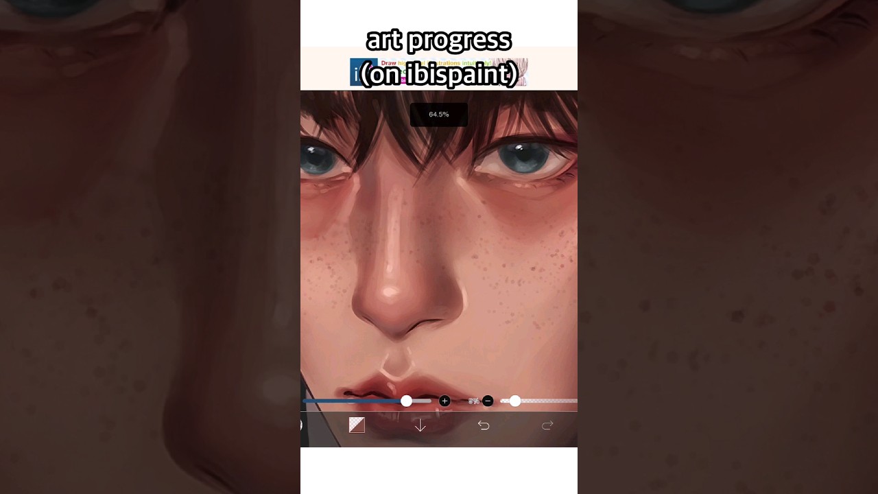 My ✨️PAINTING PROCESS✨️ on IBISPAINT #ibispaintx #ibispaint #shorts