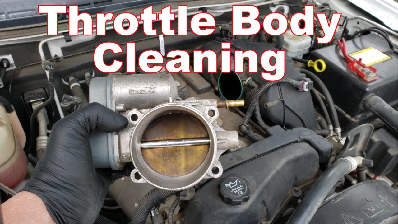 How to Clean A Throttle Body - How to Fix Code P0506 Idle Speed Low Chevy Colorado