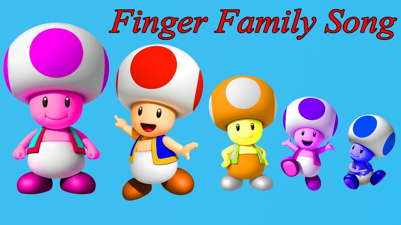 Super Toad Finger Family Learning Nursery Rhymes ||  SRK Nursery Rhymes Collection