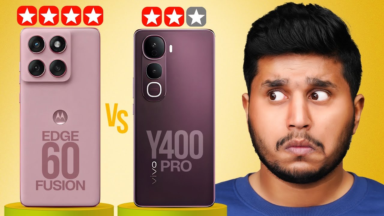 Moto Edge 60 Fusion V/S vivo Y400 Pro⚡️|| Whose Camera and Performance best? || Best in 25k Budget