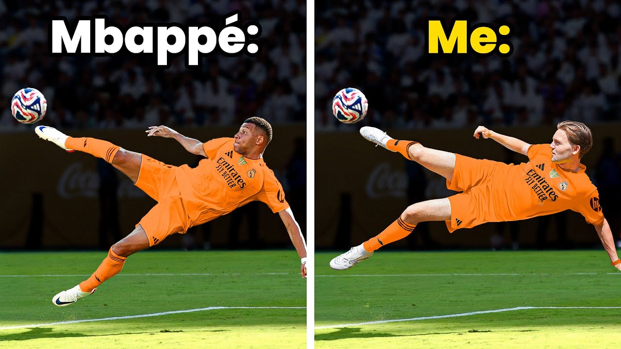 Recreating Mbappe's Most Iconic Goals