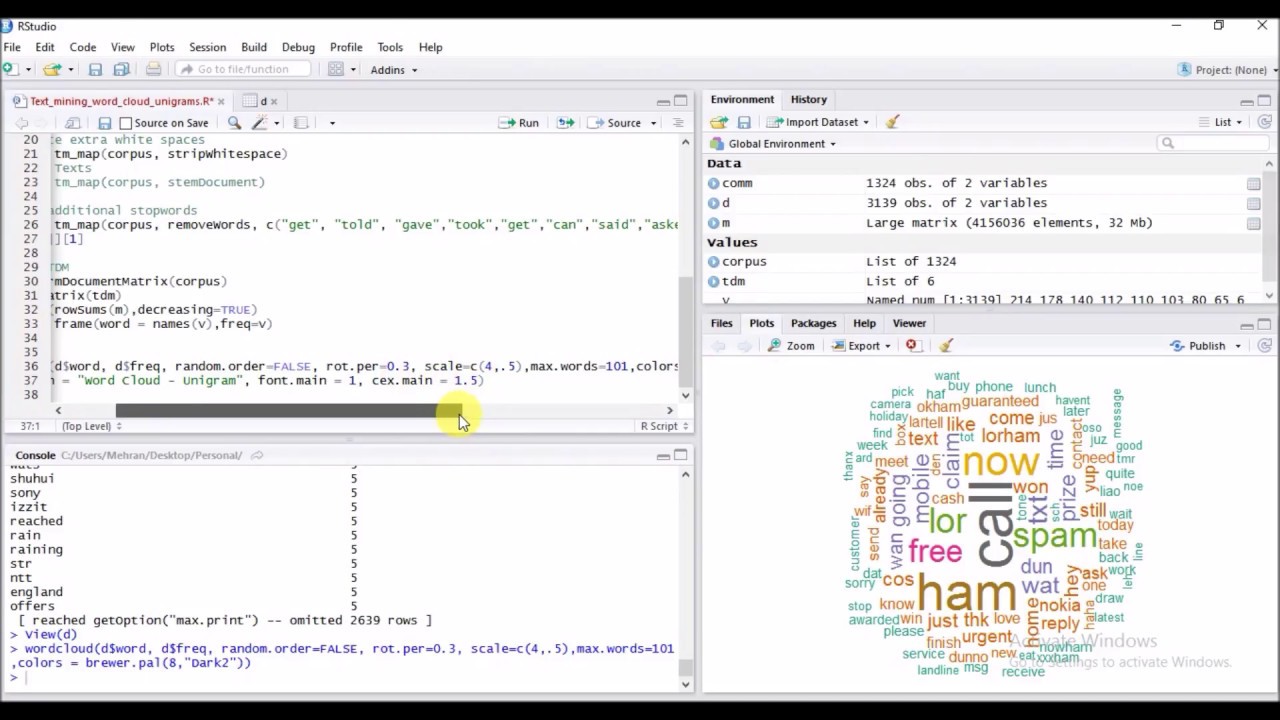 Word Cloud in R - Learn it in 4 minutes !