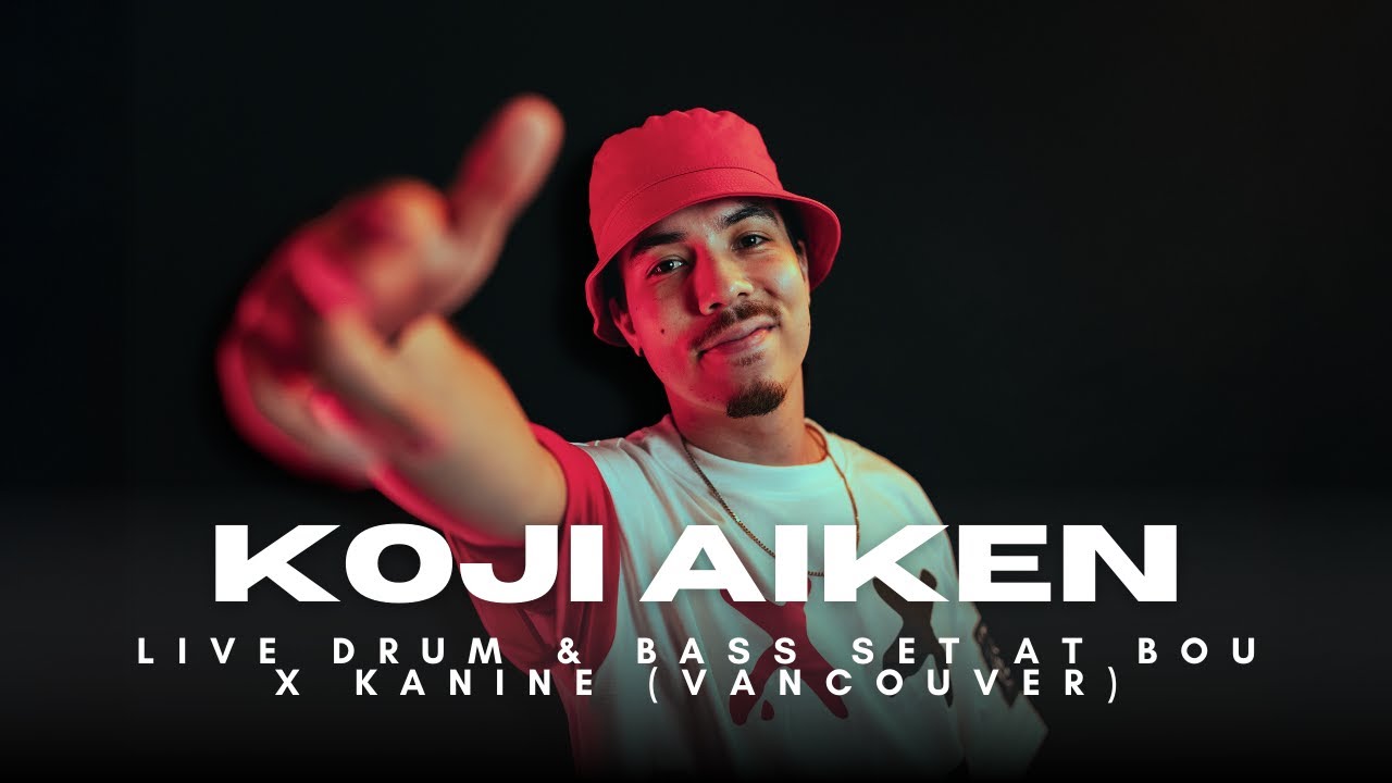 Koji Aiken | Live Drum & Bass Set @ Bou x Kanine (Vancouver)