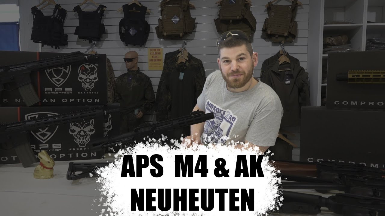 Vorstellung APS M4 und AK Airsofts - brandneue Phantom Extremis Modelle