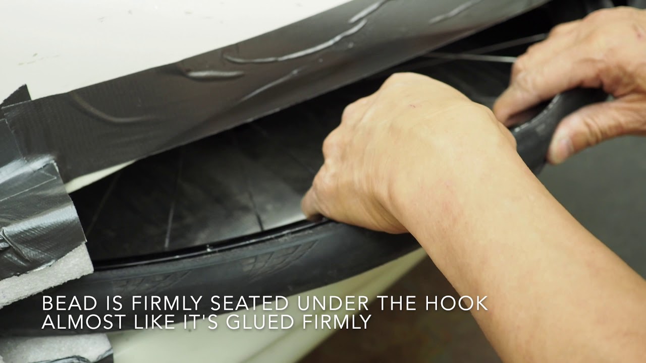 Continental GP5000 28-584 bead seating and unseating