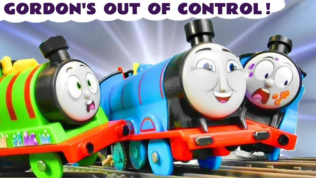 Can Thomas stop out of control Gordon with the Funlings help?