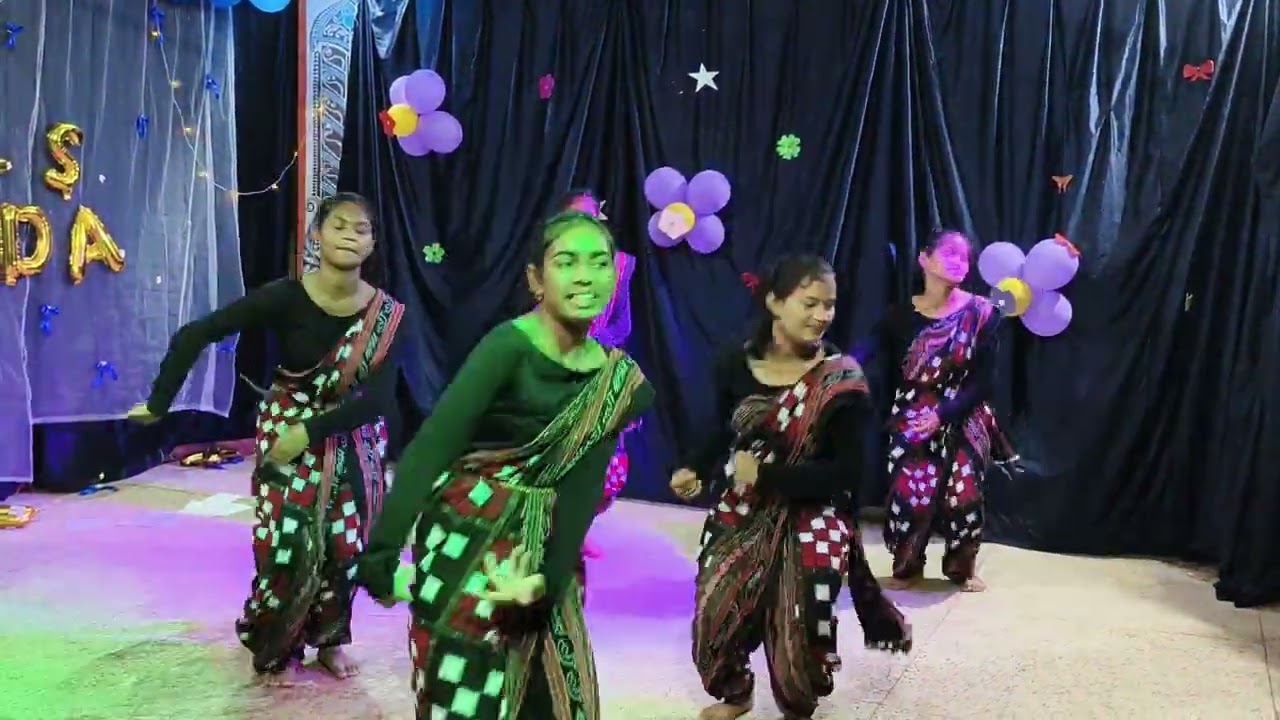 💐Odisha girls perform their dance in teachers day at jnv Pakur 1👰👰