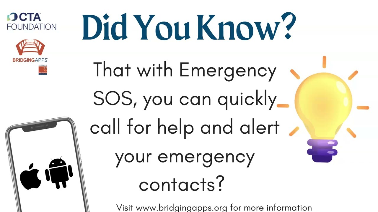 How to Use Emergency SOS (Did You Know?)