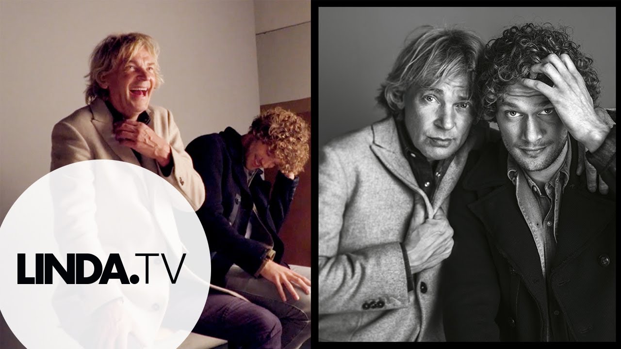 Matthijs van Nieuwkerk en zoon Kees || BACKSTAGE VIDEO || LINDA.