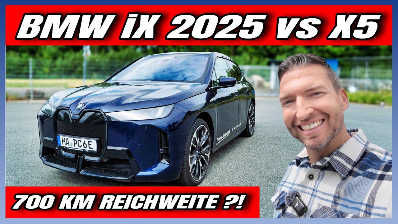 BMW iX 2025 Facelift | 544 PS | Endlich 700 km Reichweite! Alternative zum X5? | M for Life