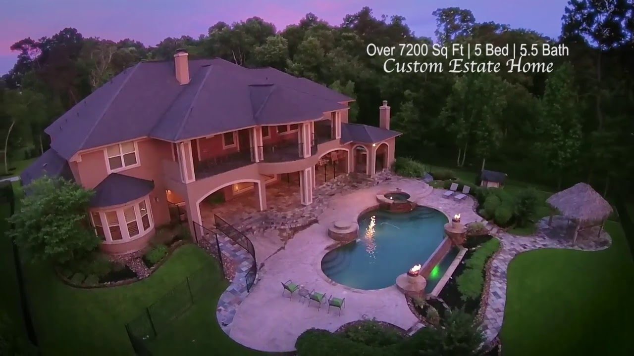 Kings River Estates Luxury Lake Home For Sale on Lake Houston in Kingwood Texas