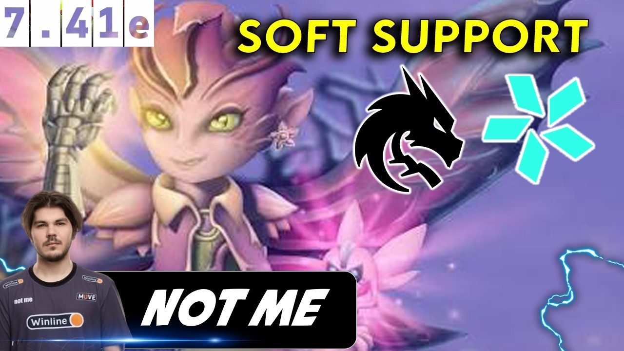 Not Me Dark Willow Soft Support [ SPIRIT VS VISION ] - Dota 2 TI15 Patch 7.41E Pro Player Gameplay