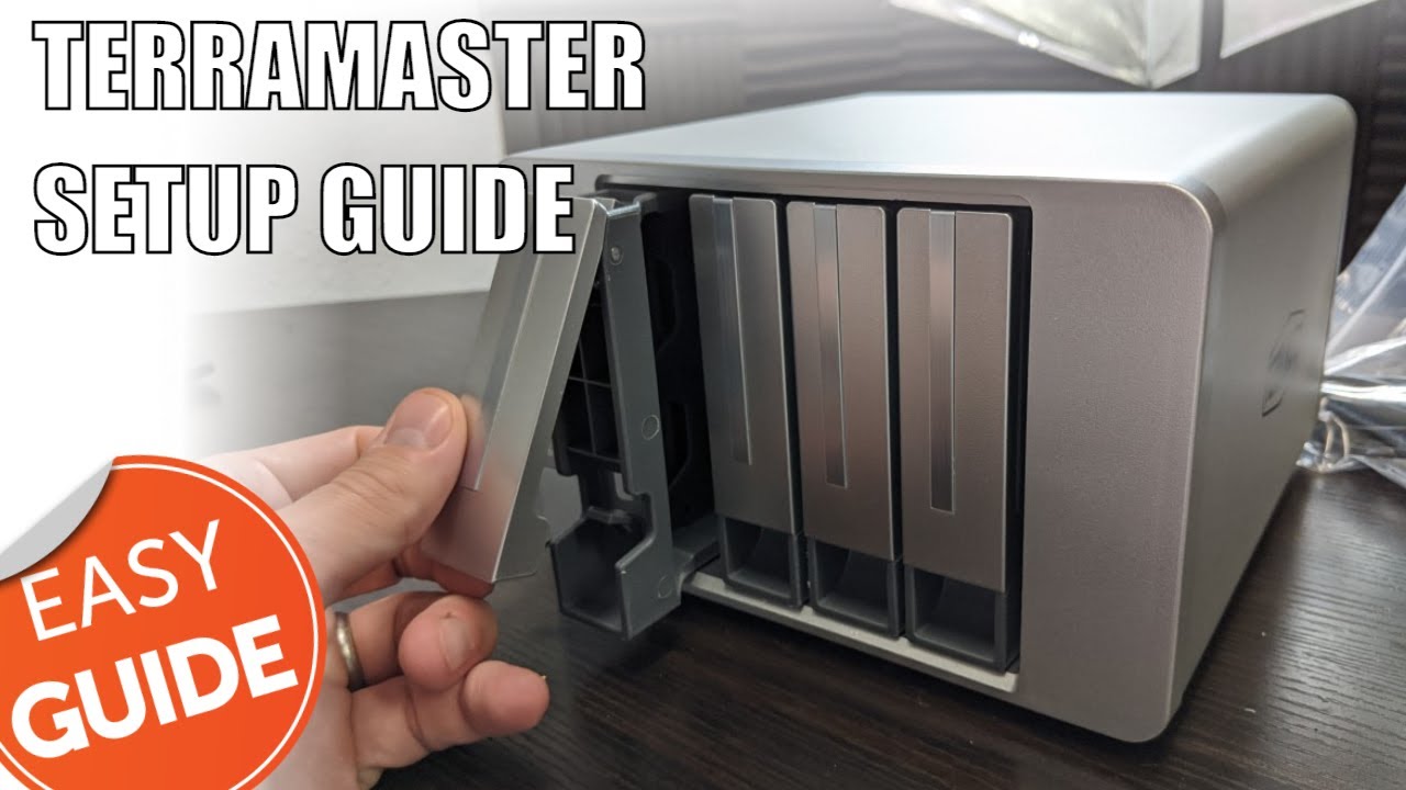 Terramaster F4-422 NAS - First Time Desktop Setup Guide
