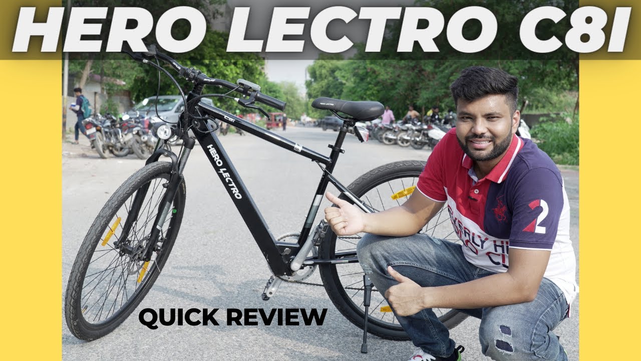 Hero Lectro C8i Electric Bicycle: Unboxing, Drive Experience, Range Test & Quick Review