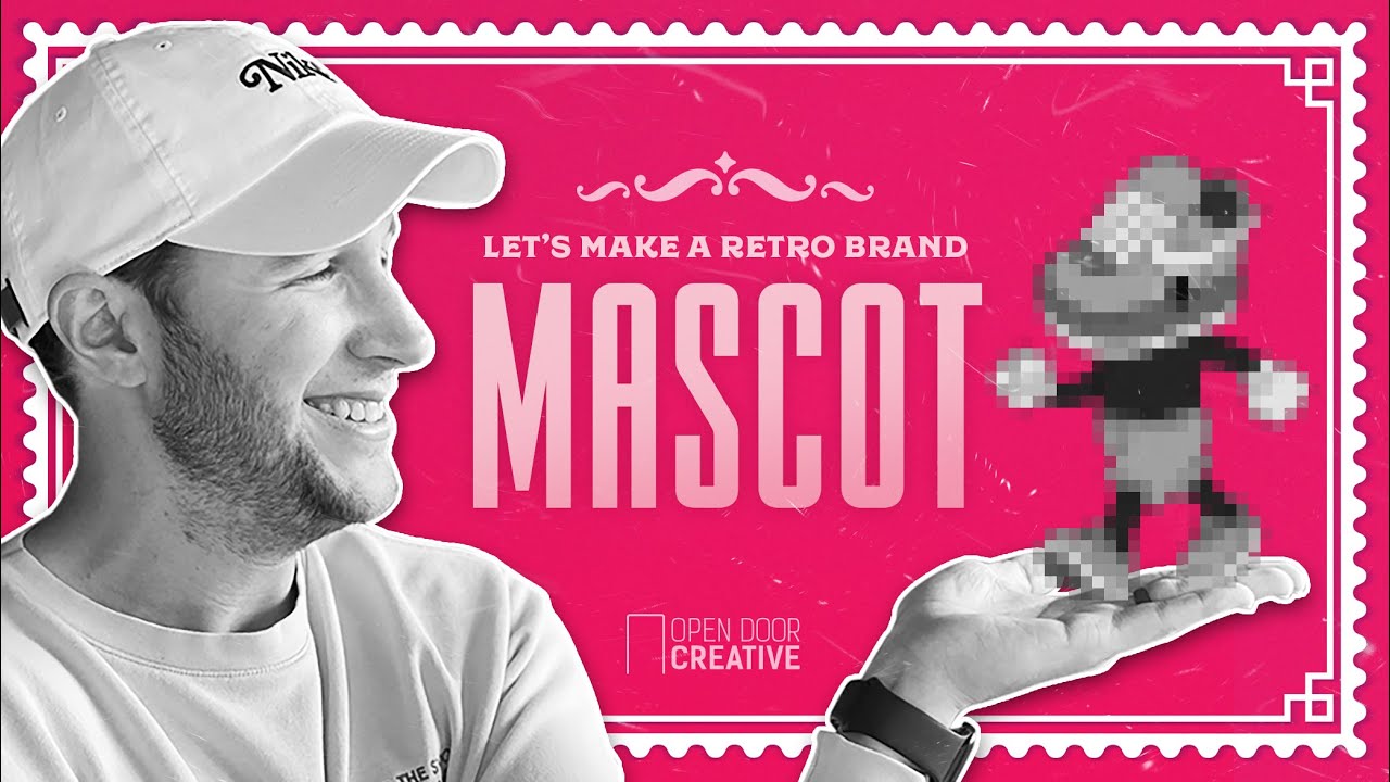 Let&rsquo;s Make A Retro Advertising Mascot (Art Director Design Process)