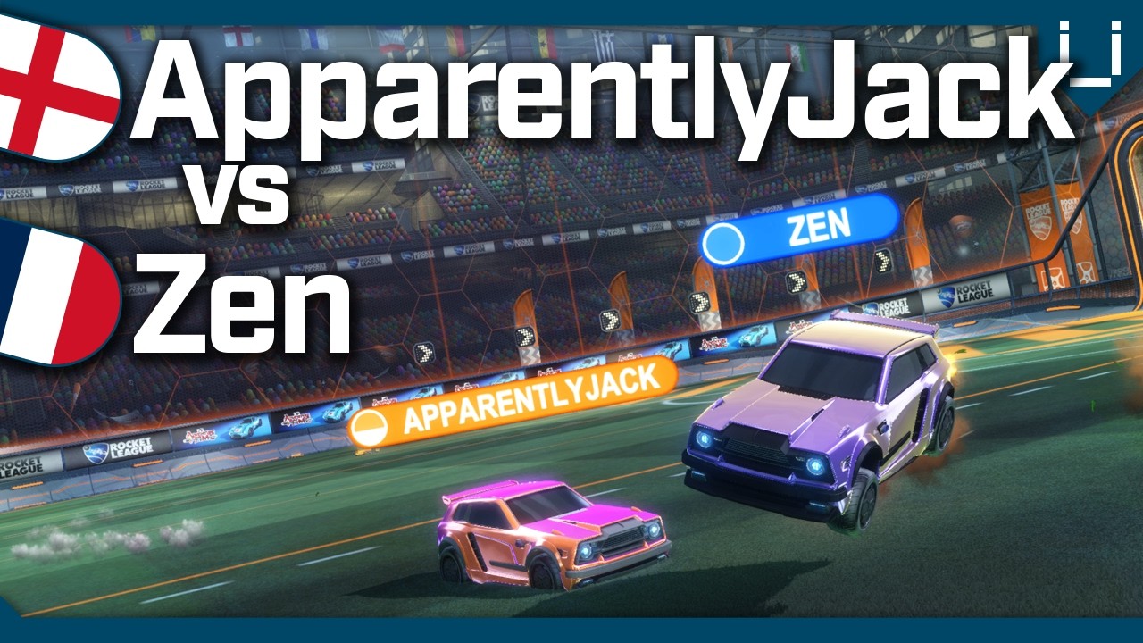 ZEN против APPERENTLYJACK | Шоу-матч Rocket League 1 на 1