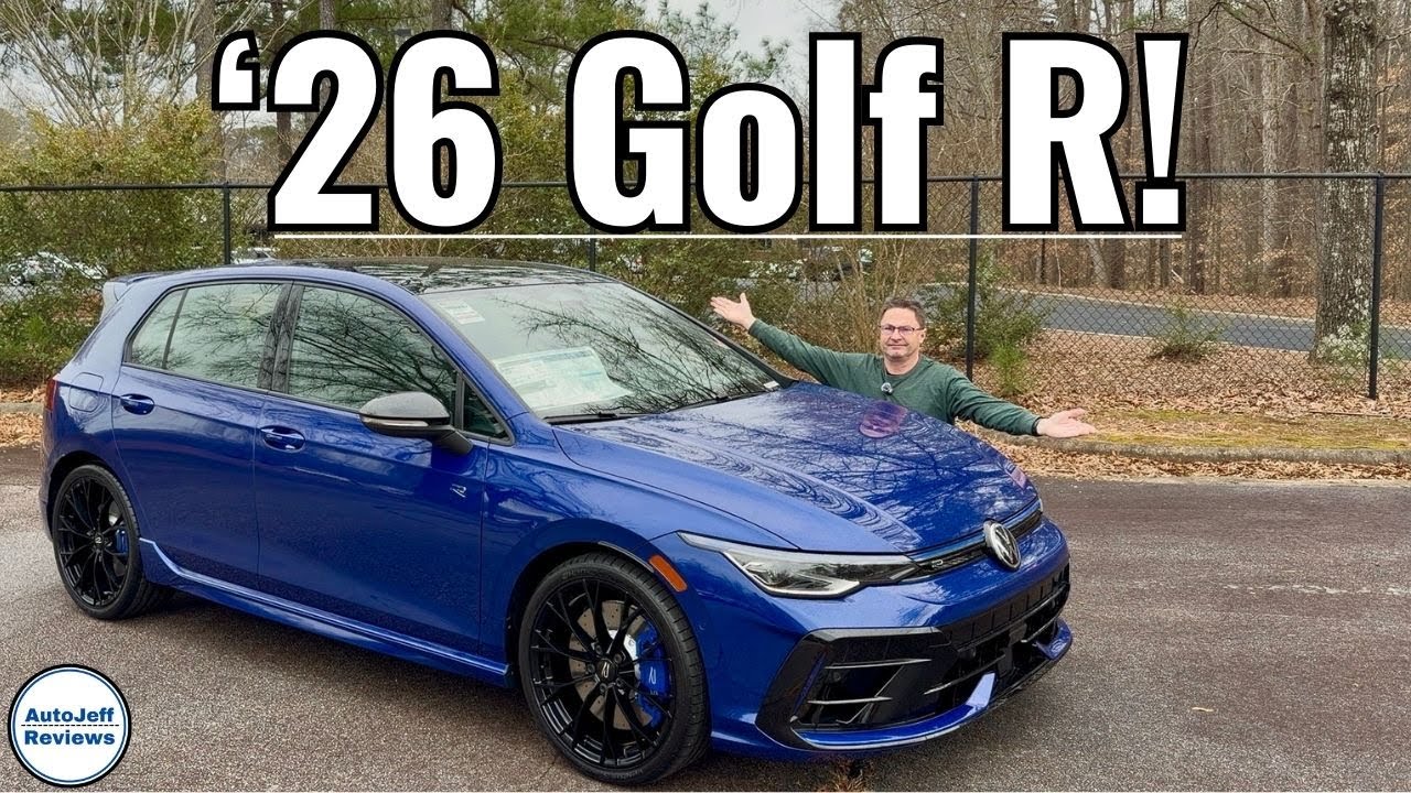 2026 VW Golf R Review: So Cool it's Shocking!