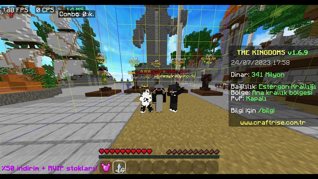 Craftrise The Kingdoms 1 Stack Efsun Bastım