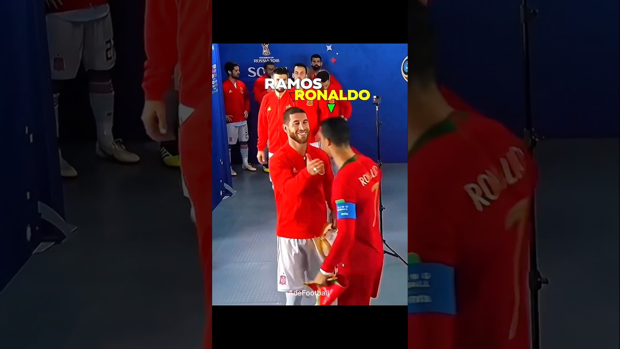 Ronaldo & Sergio Ramos Friendship 🥹