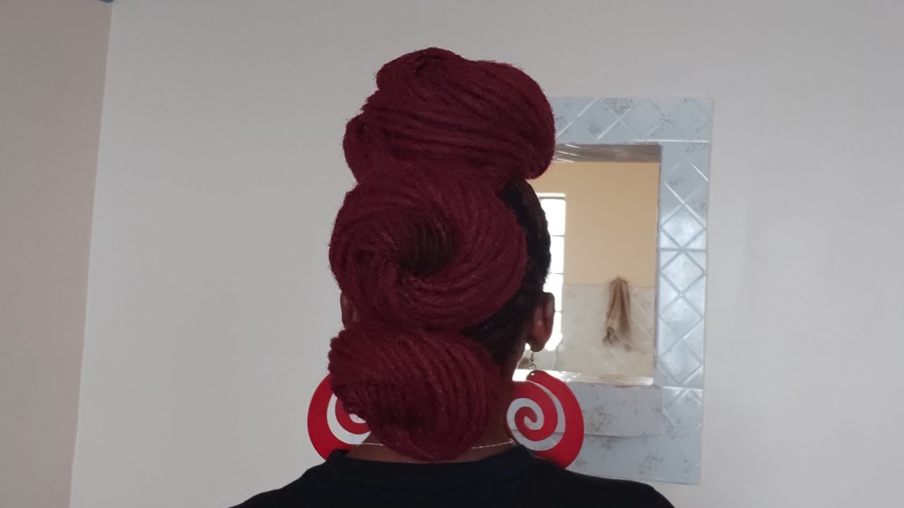 The Mohawk Buns Loc Style