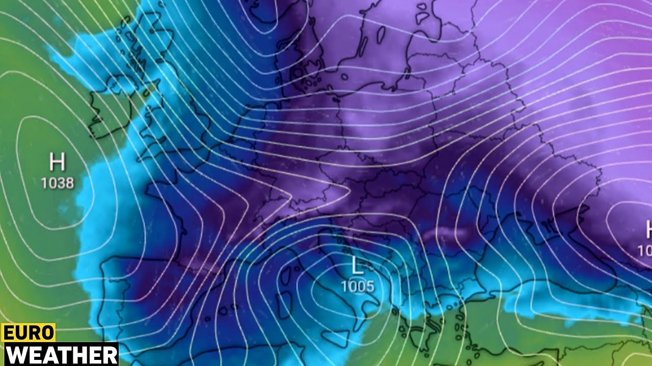 European Weather | GFS Model in 850 hPa February 23, 2026 - Temperature in Europe